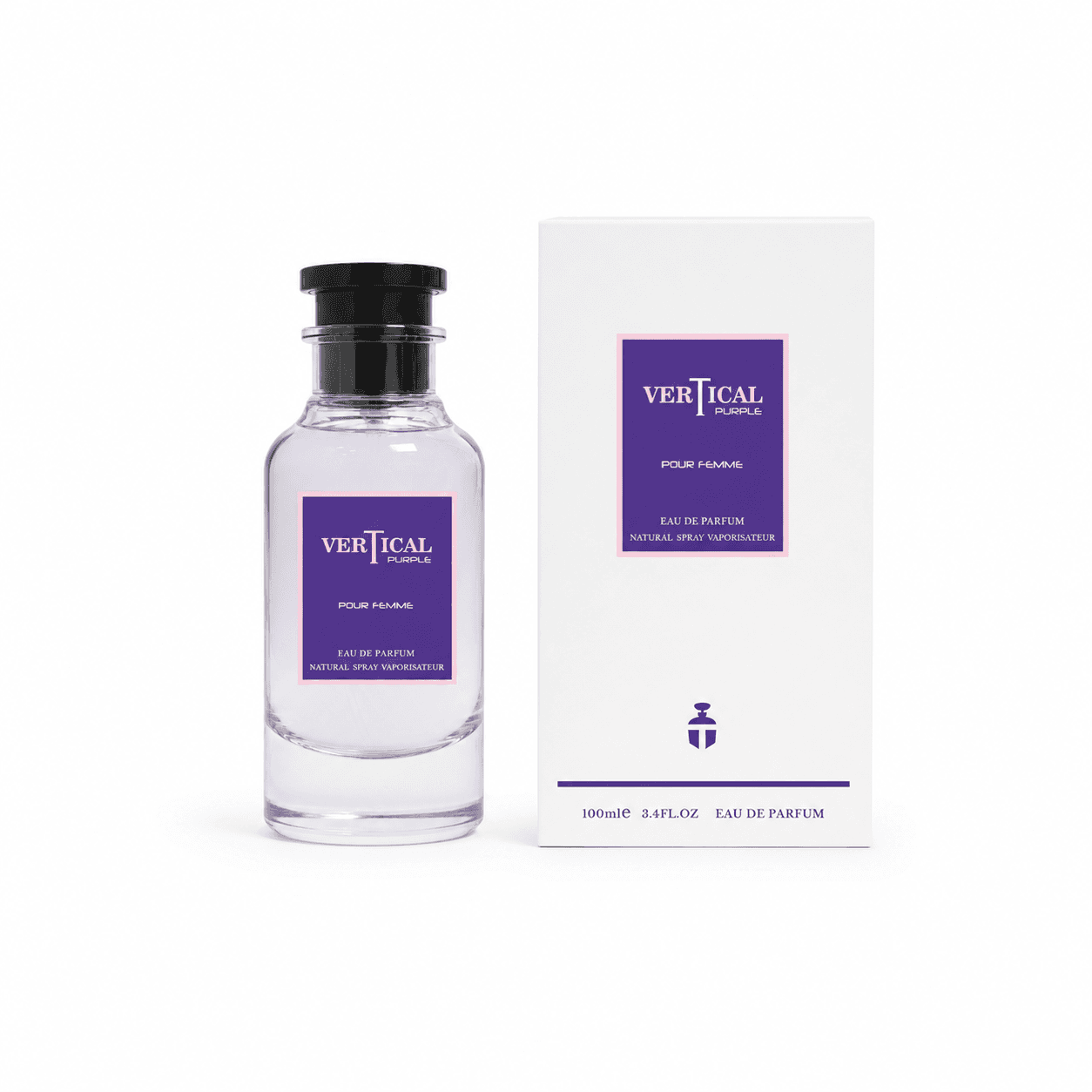 Vertical Purple Pour Femme front product image